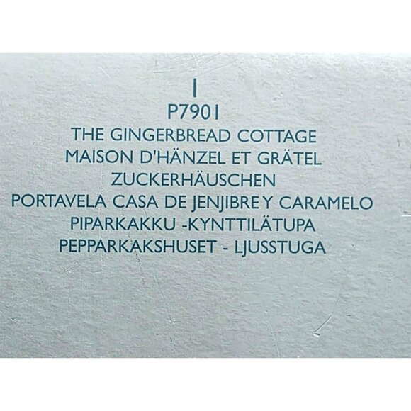 Partylite Gingerbread Cottage House Candle Holder Christmas Holiday Decor READ - Picture 14 of 16